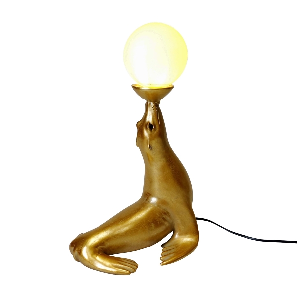 Tischlampe Robbe Gold 