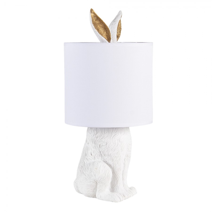 Lampe Hiding Rabbit Weiss